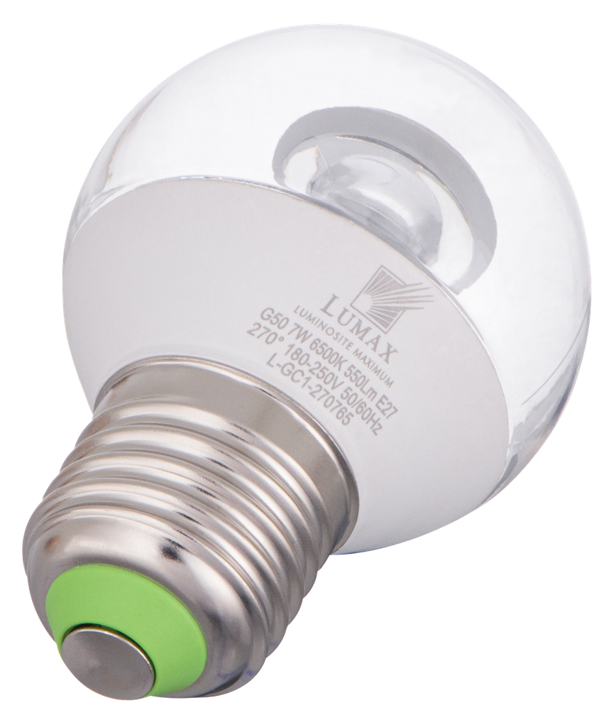 L-GC1-270765-LAMPE G50 E27 LED SMD CLAIRE 220V MALTA