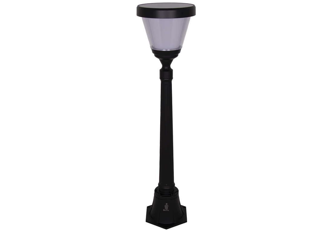 [326-BENJOIN-311] 326-BENJOIN-311-BORNE JARDIN LED SOLAIRE IP65 H1M 5V (5W, 3000K)