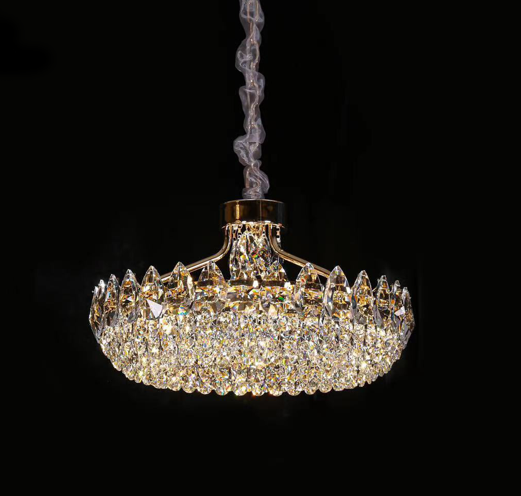 804-VIOLETTE-010-LUSTRE 10*E14 220V D650*H290MM VIOLETTE