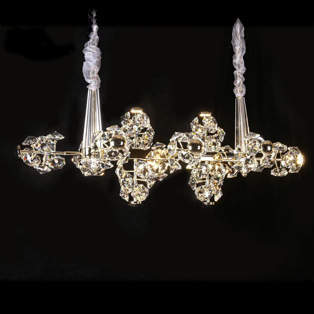 804-KACEY-015-LUSTRE LED 220VD1000*450*H380MM KACEY