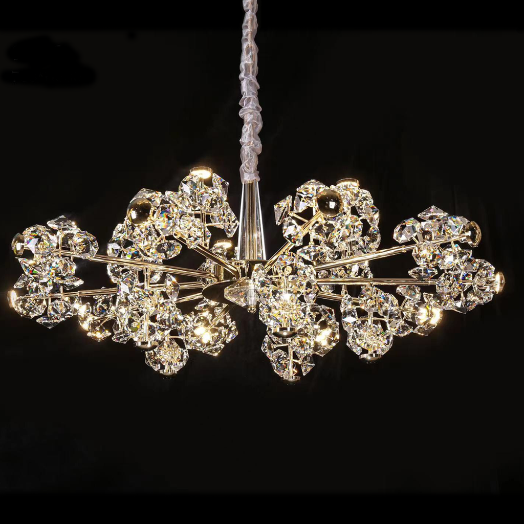 804-KACEY-017-LUSTRE LED 220V D750*H380MM