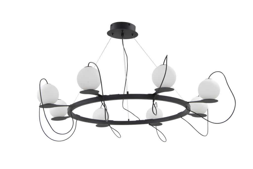 803-ERAY-024-SUSPENSION LED 220V L870*870*130MM  ERAY