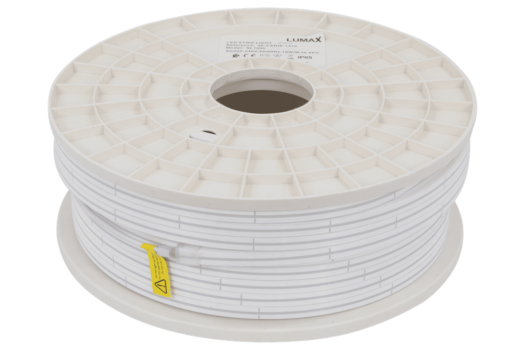 26-CARIS-1472-RUBAN LED NEON SILICONE IP65 220V CUP/10CM 50ML CARIS