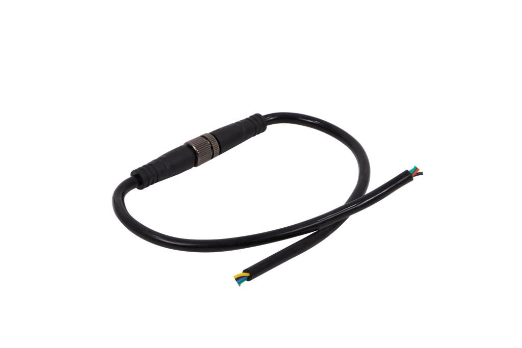 26-ESLY-5821-CONNECTEUR MALE ET FEMELLE POUR RUBAN NEON SILICONE DMX ESLY