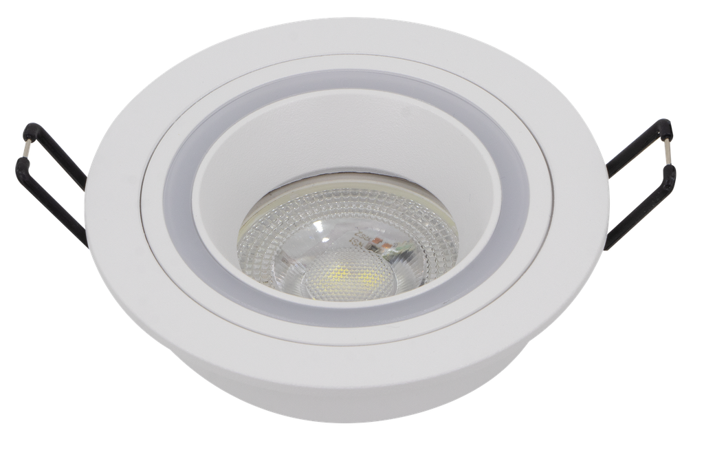 221-LILYA-310 SPOT MR16 ROND FIXE ALUMINIUM+ACRILYQYE LILYA