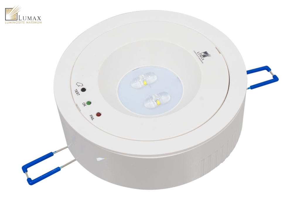 40-AURA-10601-BLOC SECOURS LED AVEC BOUTON DE TEST IP20 AURA