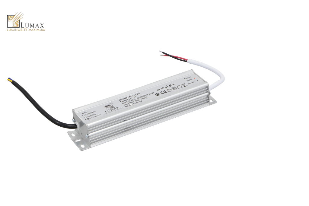 28-DIKAN-24120-TRANSFORMATEUR ETANCHE 5A 24V IP67 DIKAN