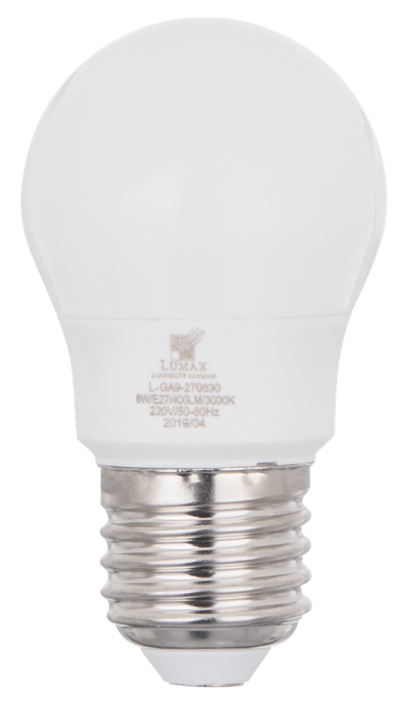 L-GA9-270630-LAMPE LED SMD OPAQUE G45 E27 220V L-GAMMA