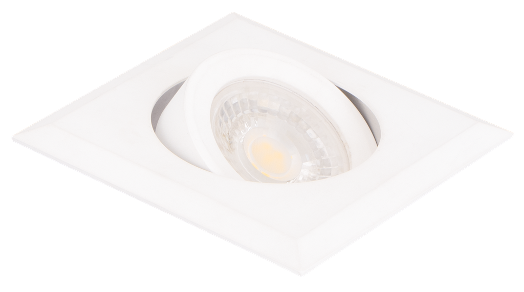 S-LUX-121862-SPOT MR16 A ENCASTRER CARRE ORIENTABLE ALUMINIUM SIRANTA