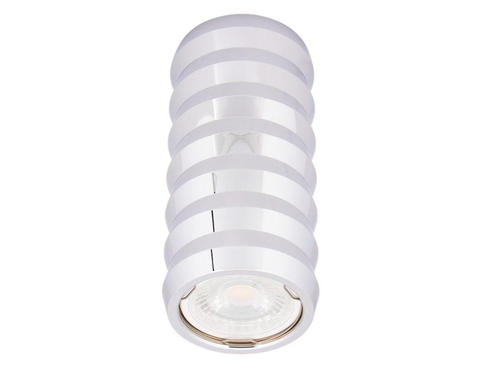 S-LUX-451943-SPOT GU10 CYLINDRIQUE APPARENT ALUMINIUM BRINGA