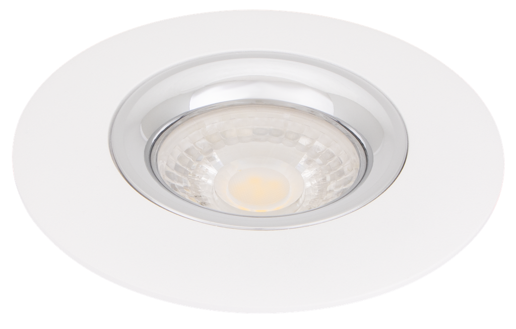 22-1-CHALINGA-WH/CH-SPOT MR16 A ENCASTRER ROND FIXE ALUMINIUM