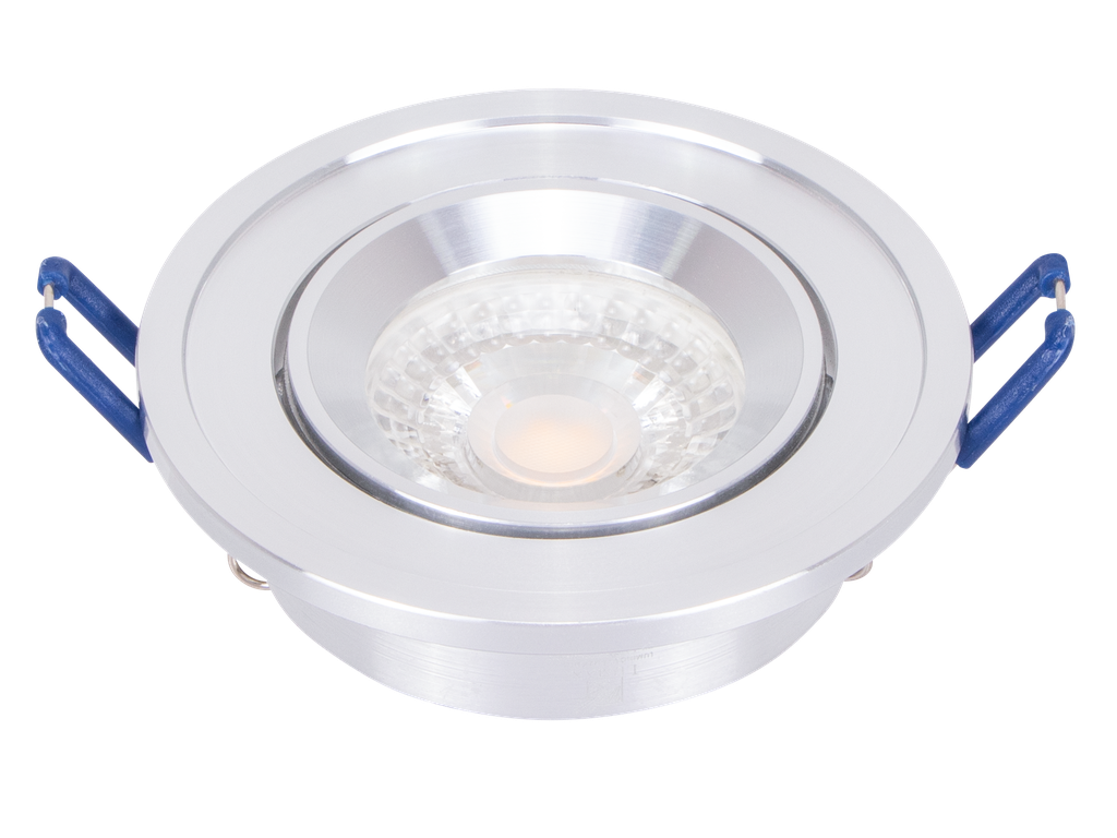 22-1-VIRAZZO-16-BR-SPOT MR16 A ENCASTRER ROND ORIENTABLE ALUMINIUM