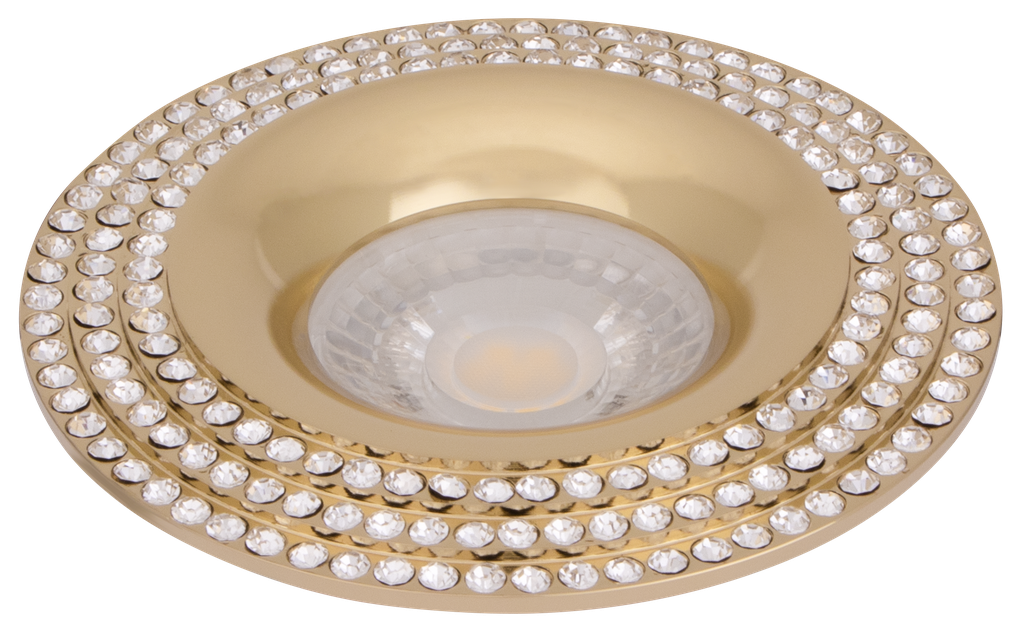 S-LUX-261769-SPOT MR16 A ENCASTRER ROND ALUMINIUM+CRISTAL PRINYA