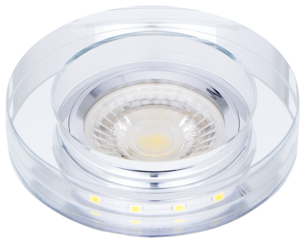 224-PRINCIPA-20-SPOT GU10 A ENCASTRER ROND + LED 3W