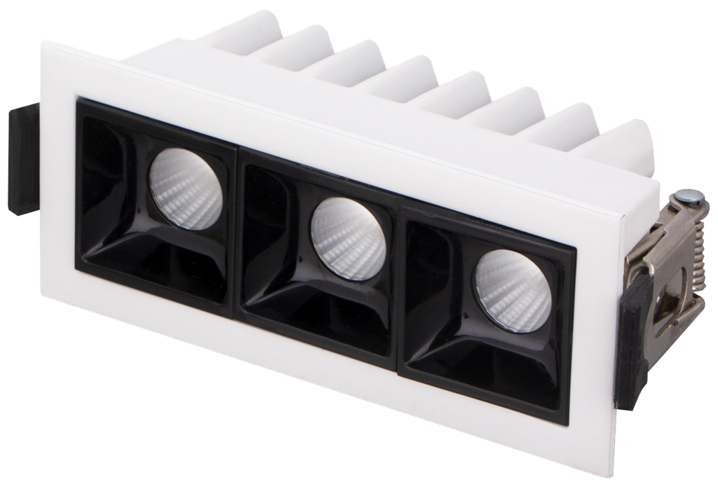 22-7-SOFERMA-3-SPOT LED A ENCASTRER RECTANGULAIRE COB 220V