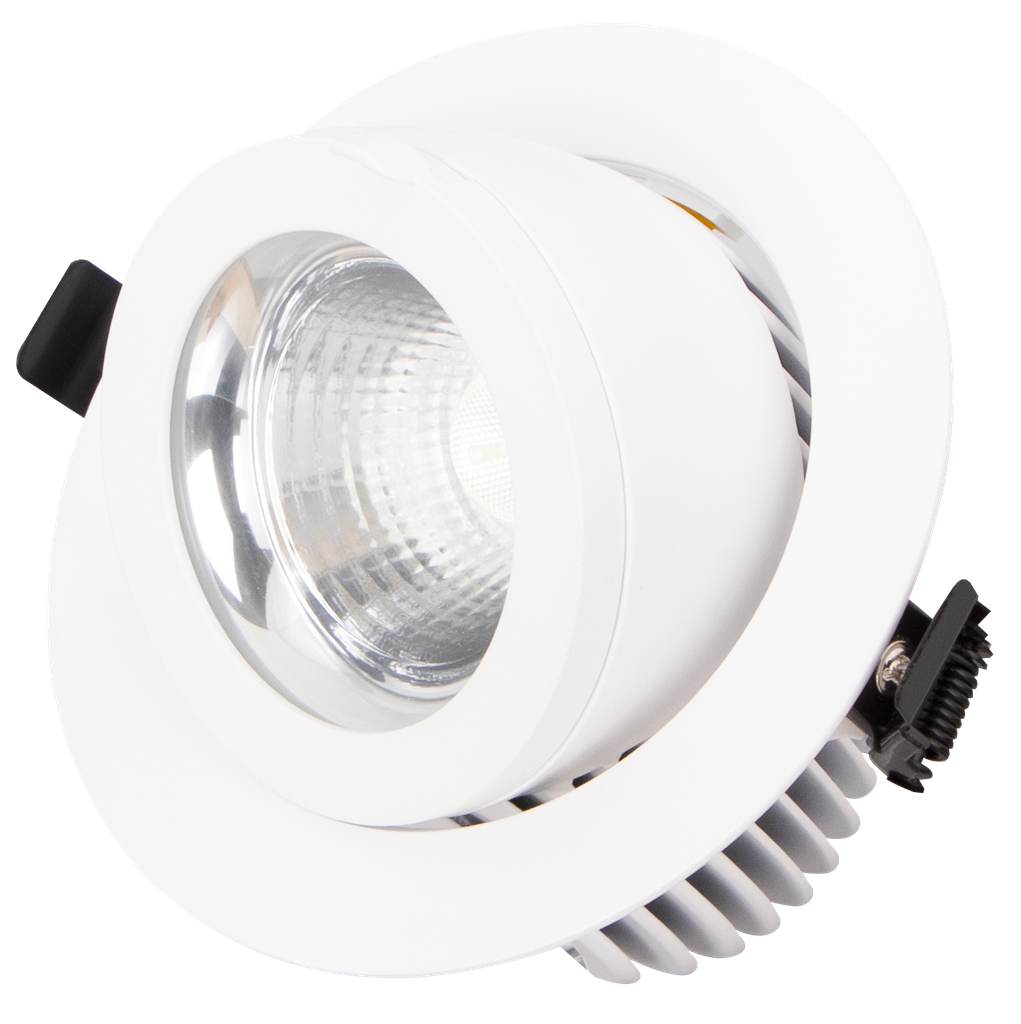 S-PS6-242065-SPOT LED A ENCASTRER ROND ORIENTABLE COB 220V PASTERIA