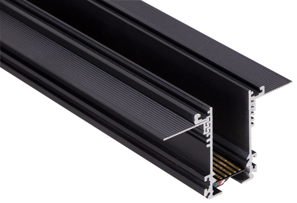 RAIL A ENCASTRER MAGNETIQUE DC24V 2 METRES MAGNOMA