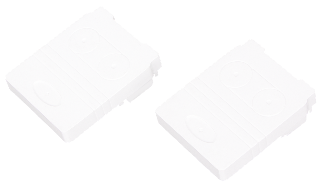 EMBOUT DE FERMETEUR EN PVC POUR LINEAIRE FEDERA