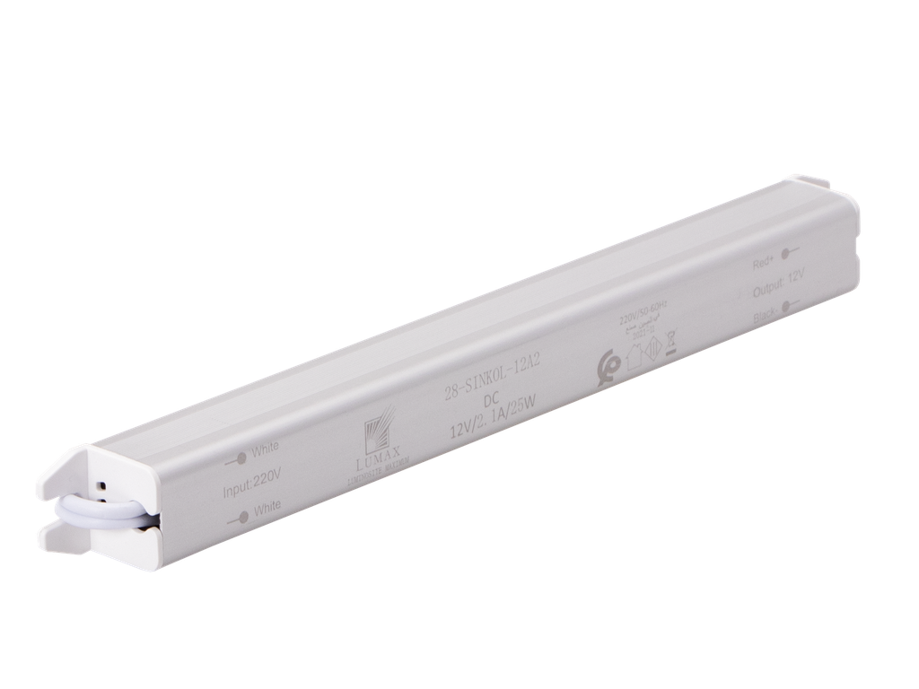 28-SINKOL-12A2 TRANSFORMATEUR 12V 2,1A