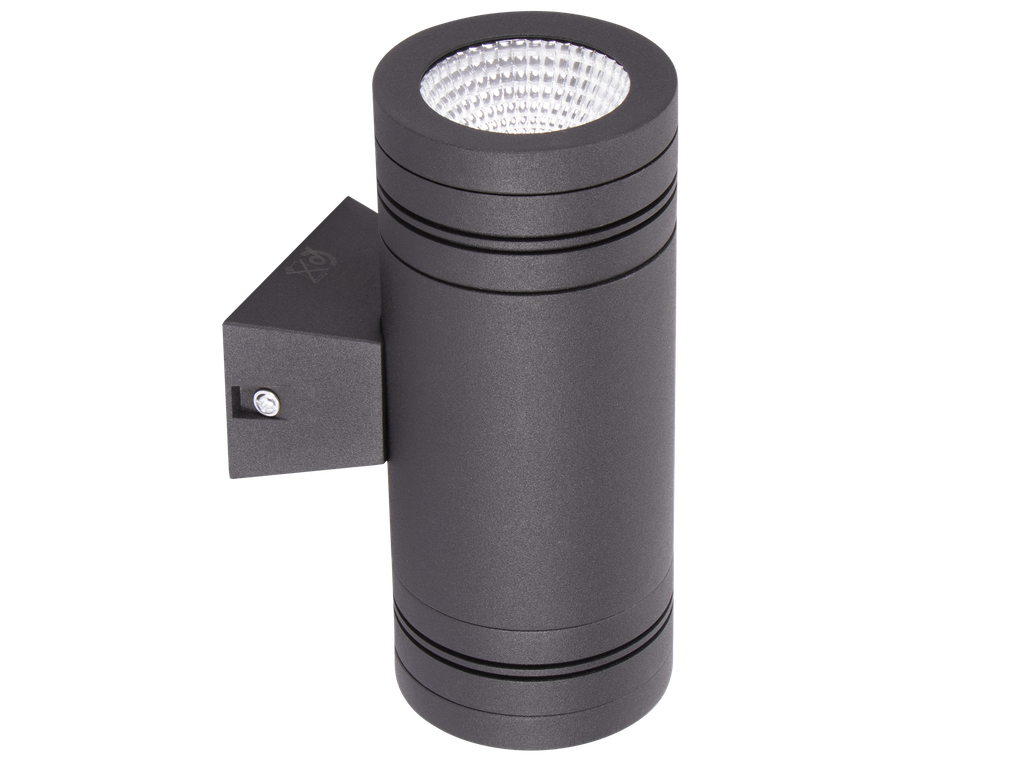 [3223541822] J-AP3-311840-APPLIQUE LED D'EXTERIEUR IP54 220V HALVIA (2*9W, 4000K, NOIR)