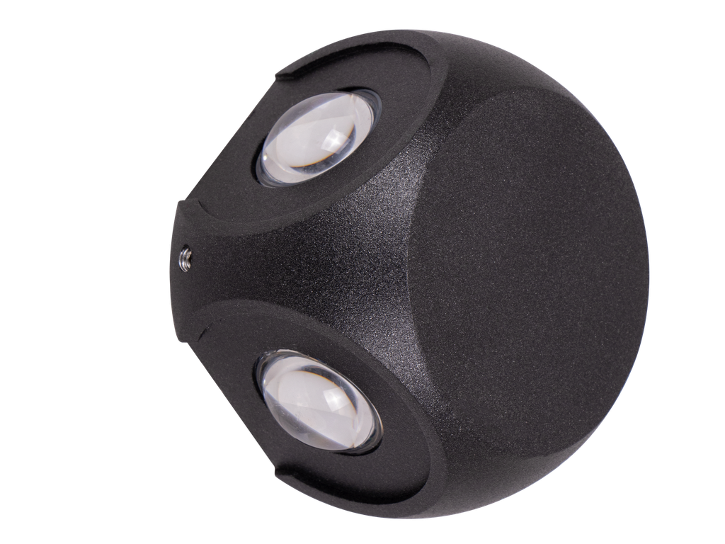 [32-2-ESCARBA-134] 32-2-ESCARBA-134-APPLIQUE LED D'EXTERIEUR IP54 220V ESCARBA (4*1W, 3000K, GRIS FONCE)