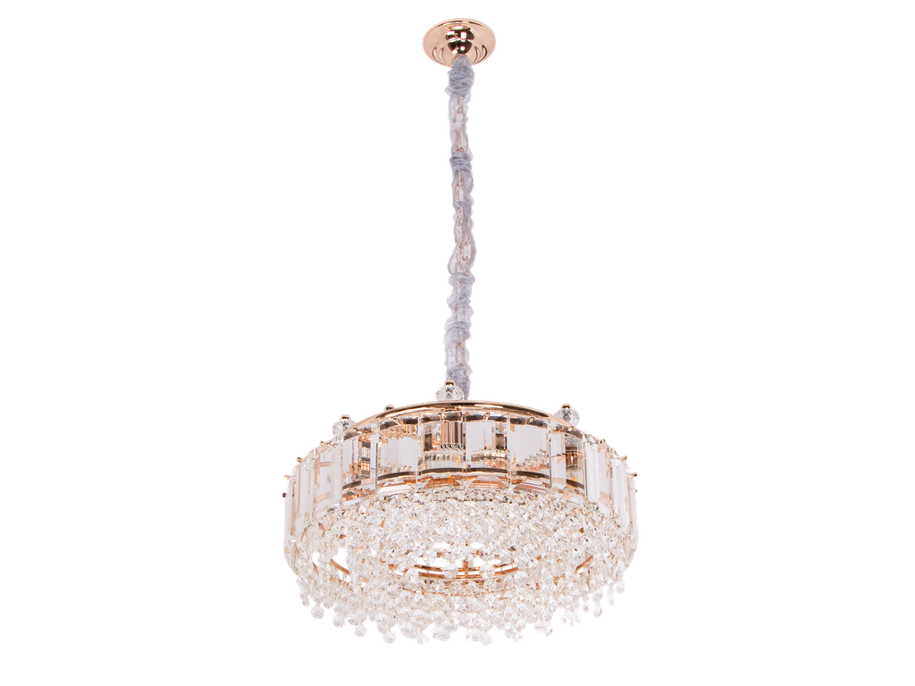 LUSTRE CRISTAL D550 6*E14 220V JUSTINA