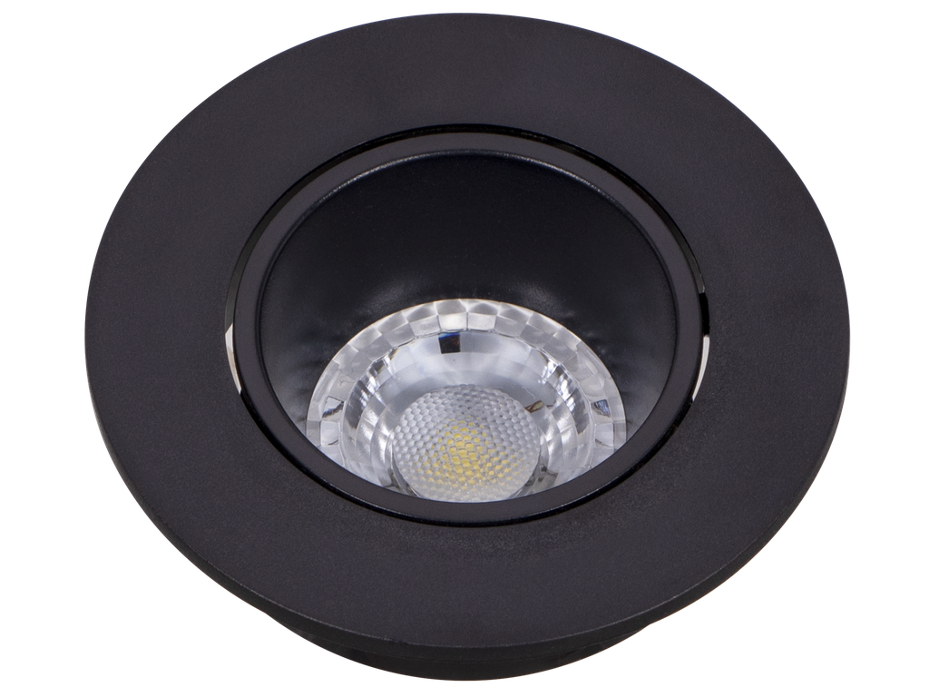 22-1-OSTANIA-RN-SPOT GU10 A ENCASTRER ROND ORIENTABLE PVC