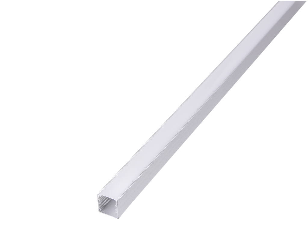 272-MALTO-3013 PROFILE ALUMINIUM APPARENT 3M  14.5*14.5*12MM MALTO