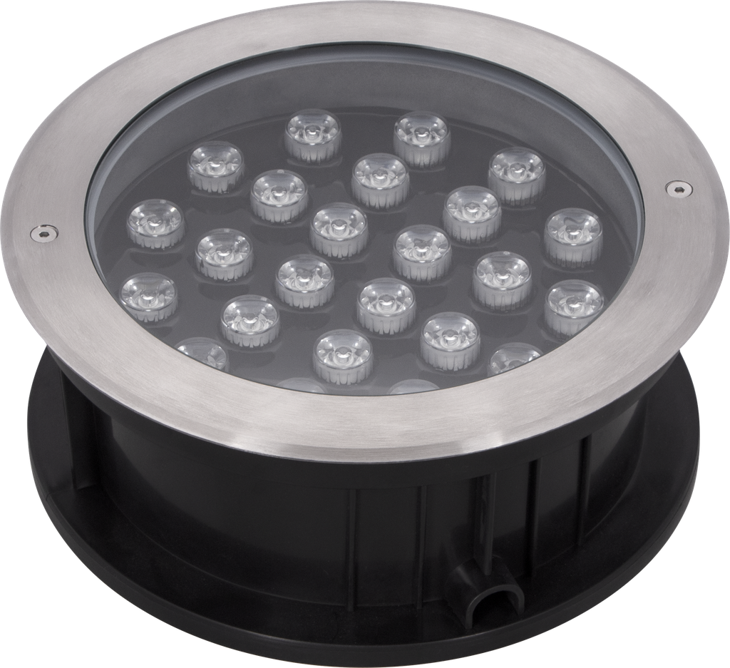 311-BANEKA-2453-SPOT AU SOL LED ROND FIXE IP65 HP 220V
