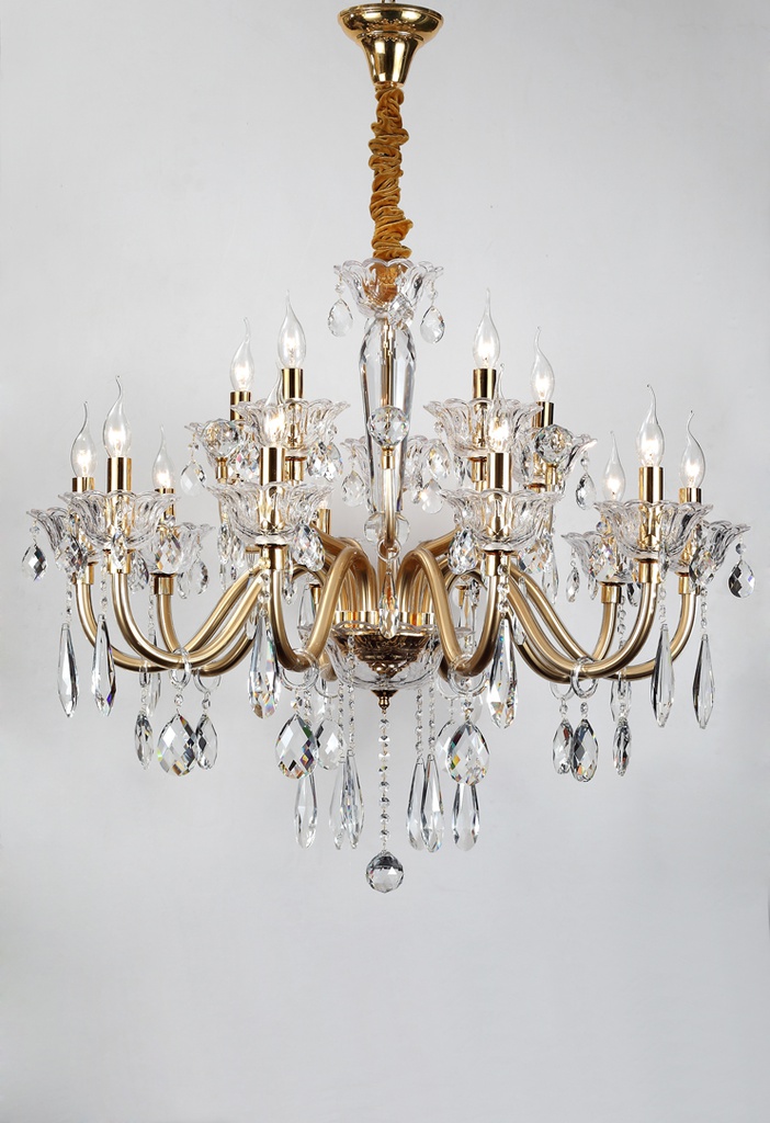 804-TIFFANY-008- LUSTRE 8XE14 220V D850/H630