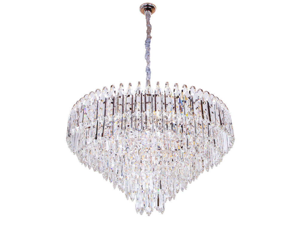 804-MADELON-008- LUSTRE CRISTAL D800 18*E14 220V MADELON