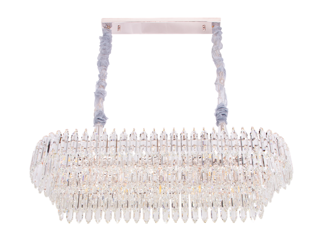 804-MADELON-135- LUSTRE CRISTAL D100*350 10*E14 220V MADELON