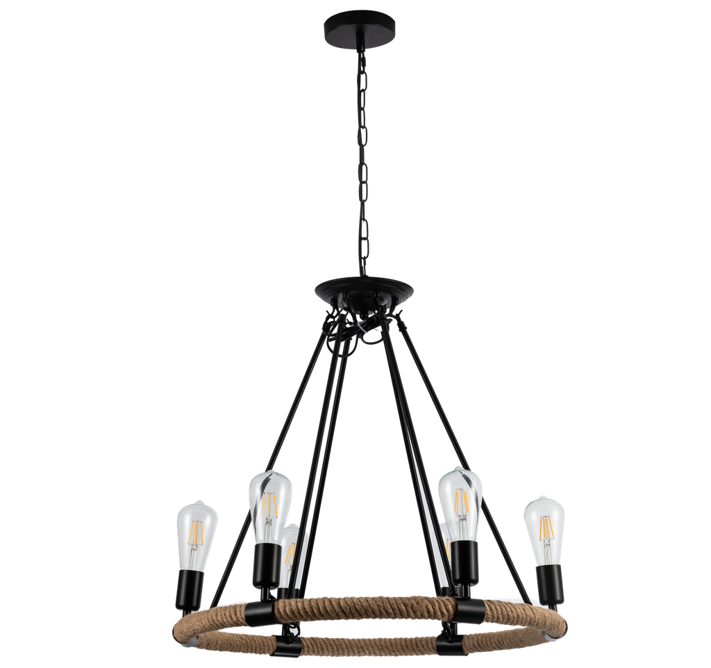 804-NERINE-006- LUSTRE 6XE27 220V D630*450