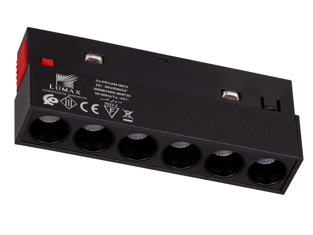 23-PECAN-0623-SPOT LINEAIRE FIXE COB MAGNETIQUE DC 48V 11,2CM 24°