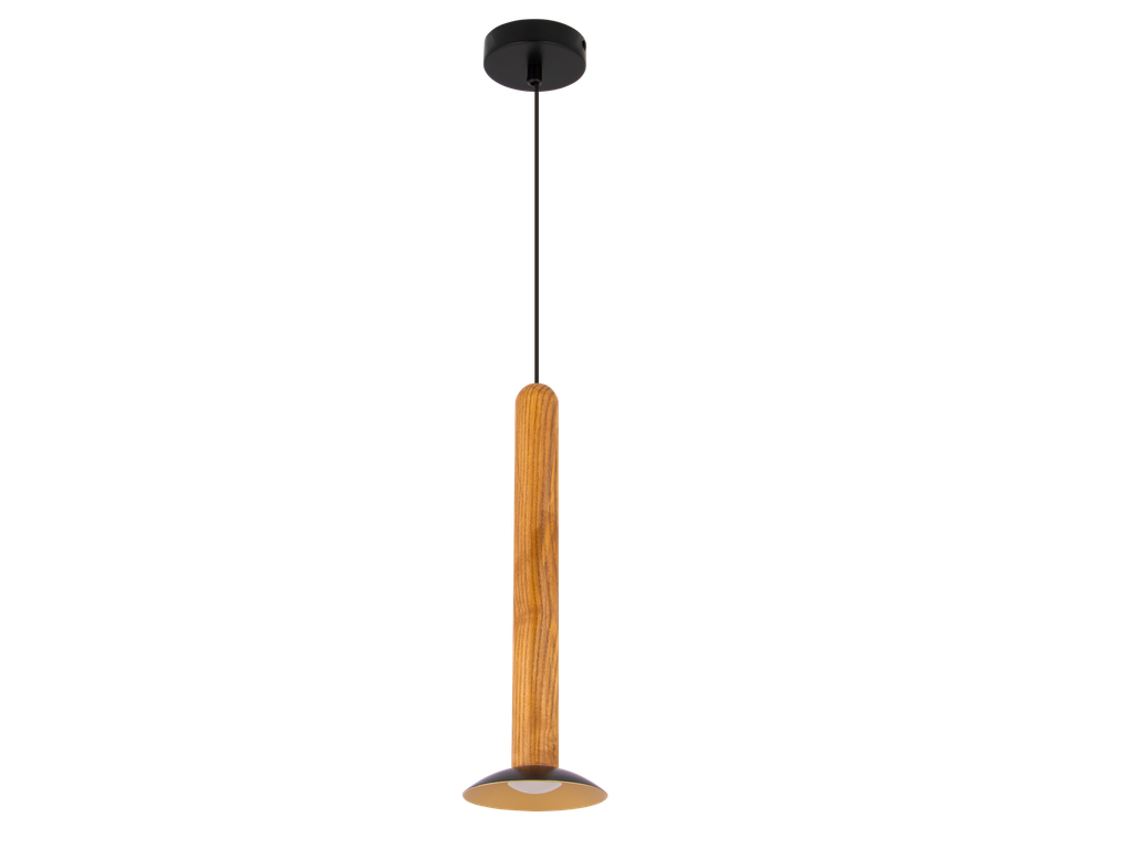 803-TULIPE-003-SUSPENSION LED  220V METAL  D90 H350 TULIPE