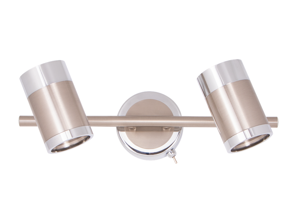 801-PAULINE-002-APPLIQUE MURALE METAL 2XGU10 220V