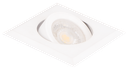 S-LUX-121862-SPOT MR16 A ENCASTRER CARRE ORIENTABLE ALUMINIUM SIRANTA