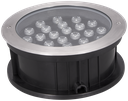 S-AS6-252460-SPOT AU SOL LED ROND FIXE IP65 HP 220V BANEKA