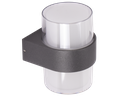 [J-AP4-311240] J-AP4-311240-APPLIQUE LED D'EXTERIEUR IP54 220V NOCITTA (2*6W, 4000K, GRIS FONCE)