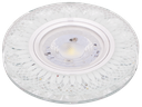 22-4-CASSIA-26712 SPOT MR16 A ENCASTRER ROND 3D GLASS+CRYSTAL + LED 3W