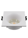 22-1-SALMA-SB-SPOT GU10 A ENCASTRER CARRE FIXE RETRAIT PVC